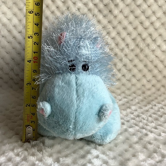 GANZ Webkinz Blue Hippo Stuffed Animal Plush Toy No Code - Picture 2 of 10